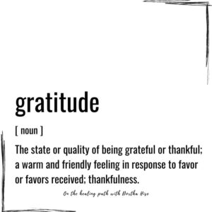 gratitude definition